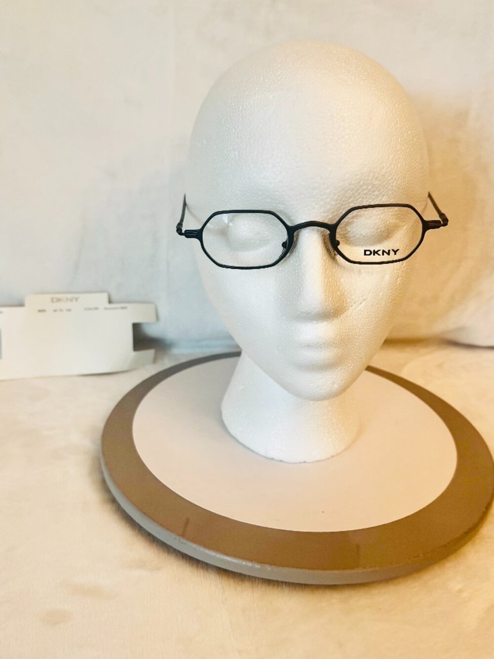 DKNY Italy 6366 505 44-23-130 Gunmetal Eyeglass Frame Classic Sophisticated NEW